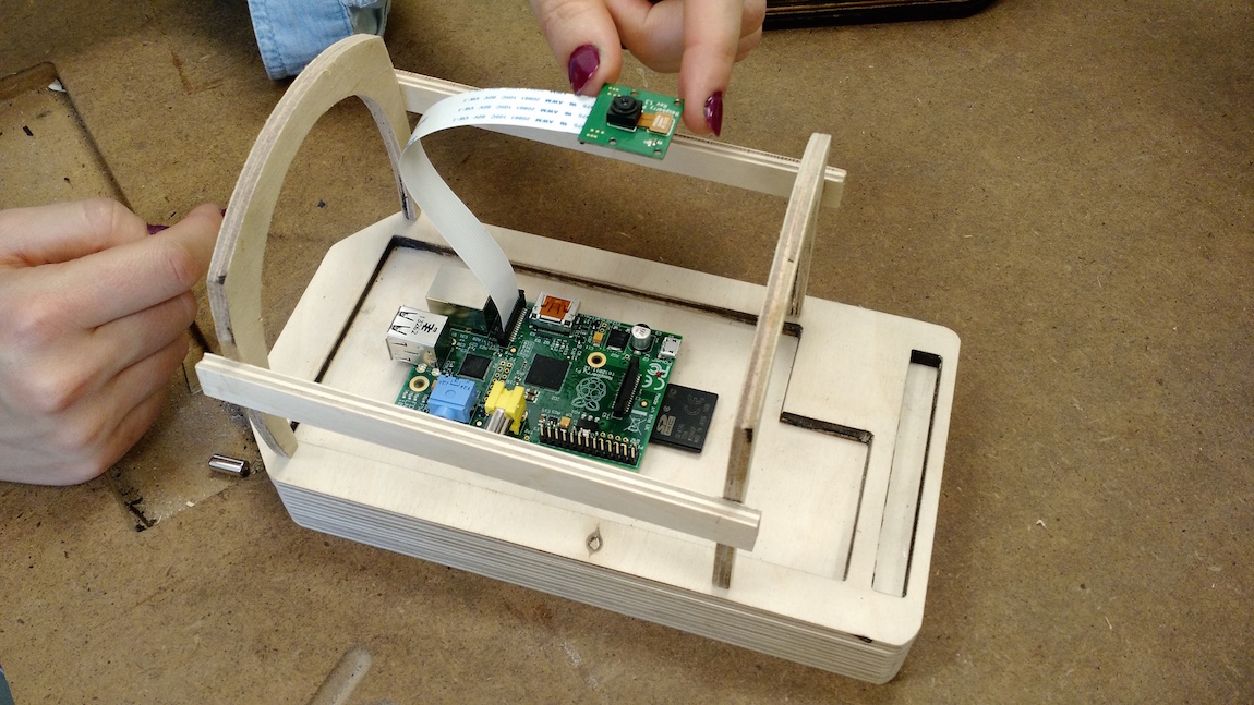 Optophone Prototype with an RPi